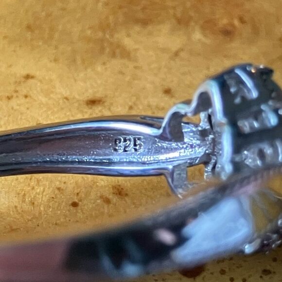 Natural Ethiopian Opal Sterling Silver Ring Size 10 - Picture 6 of 10